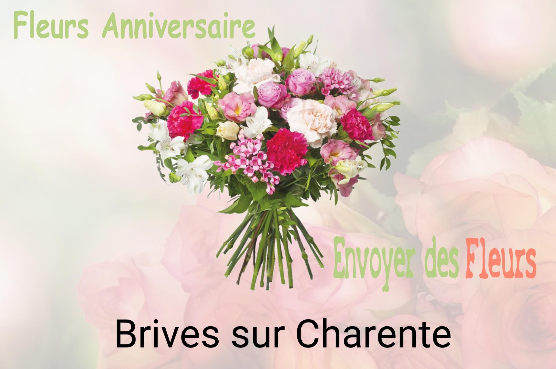 Bouquet de fleurs d’anniversaire livré à Brives-sur-Charente