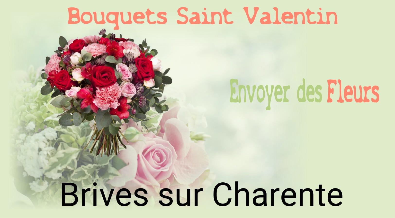 Roses de Saint-Valentin livrées à Brives-sur-Charente